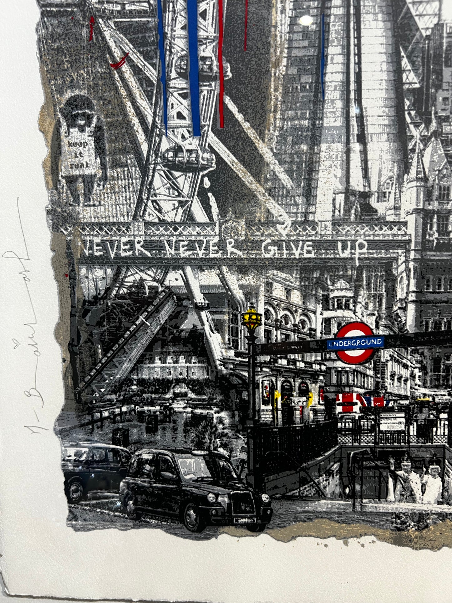 Love Is In the Air, London by Mr Brainwash