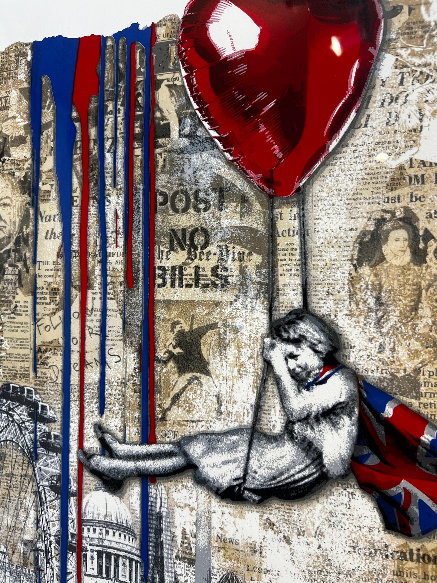 Love Is In the Air, London by Mr Brainwash