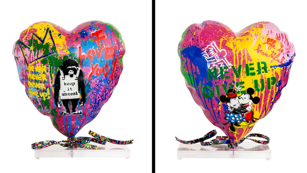 Balloon Heart by Mr Brainwash