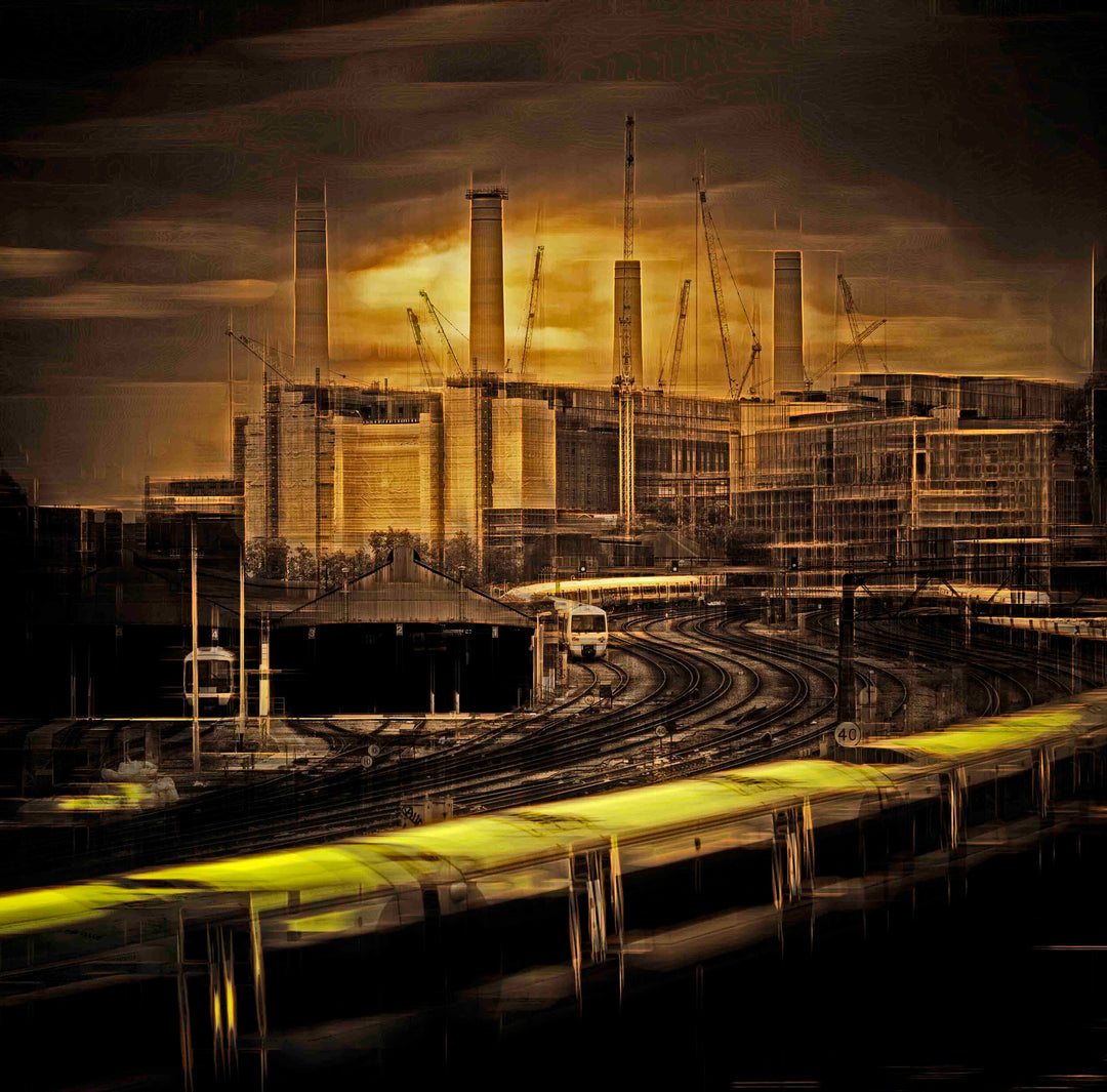 Battersea Trains by Duncan Wade