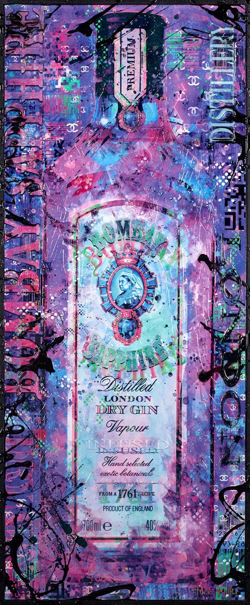 Bombay Sapphire Premium Dry Gin by Henri Miller