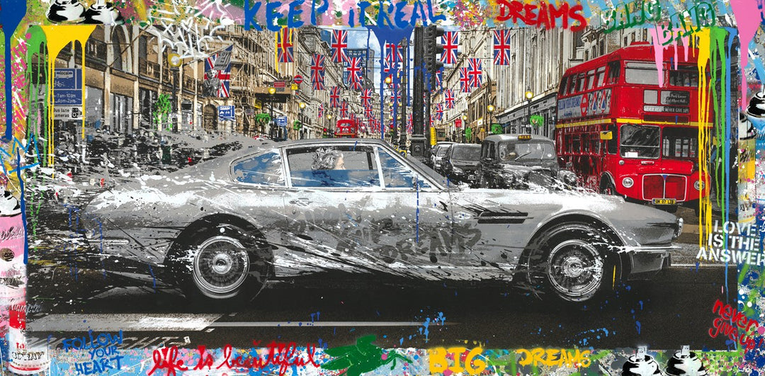 Chase Your Dreams (Original) by Mr Brainwash