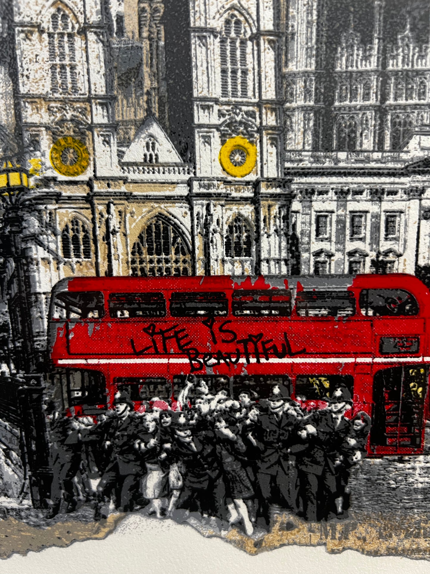 Love Is In the Air, London by Mr Brainwash