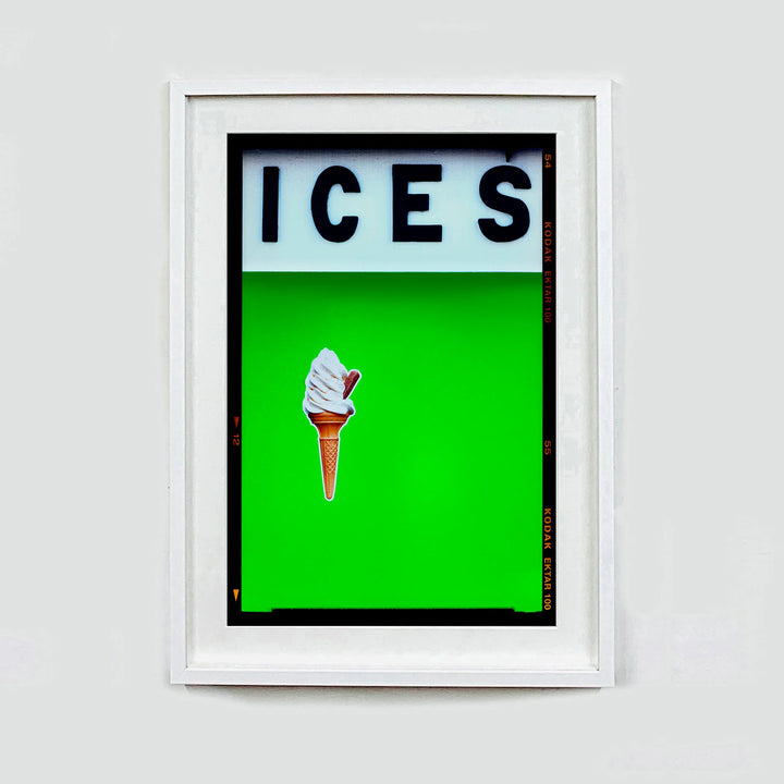Ices (Vivid Lime Green) by Richard Heeps