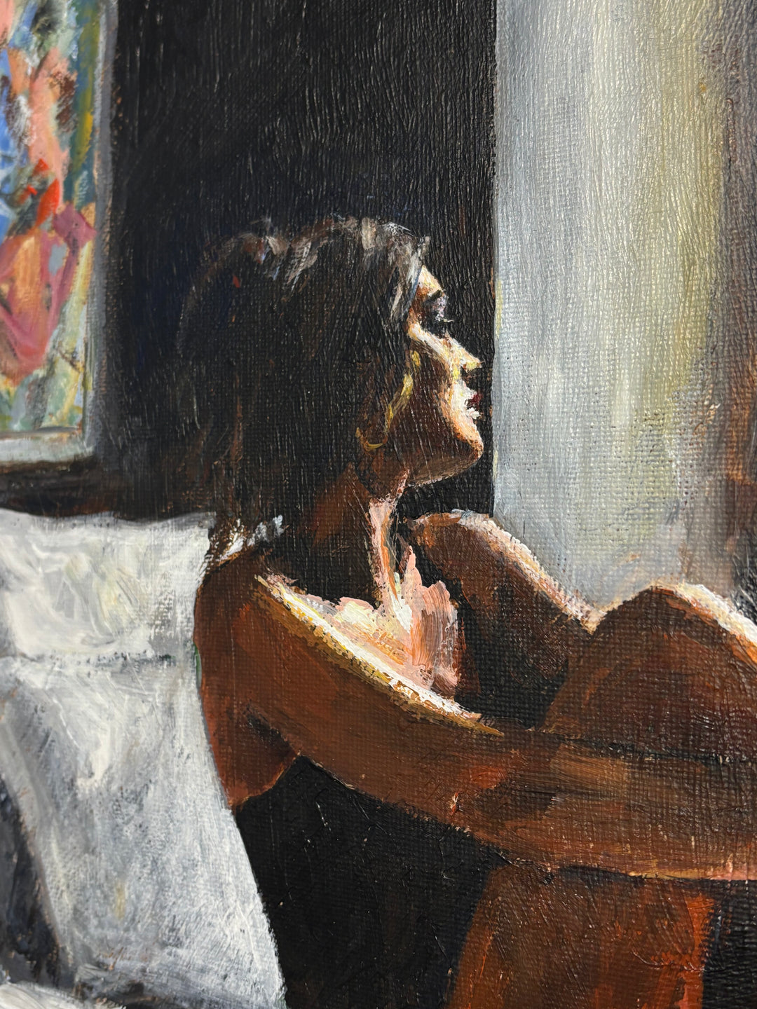 Olga y Les Demoiselles (Original) by Fabian Perez