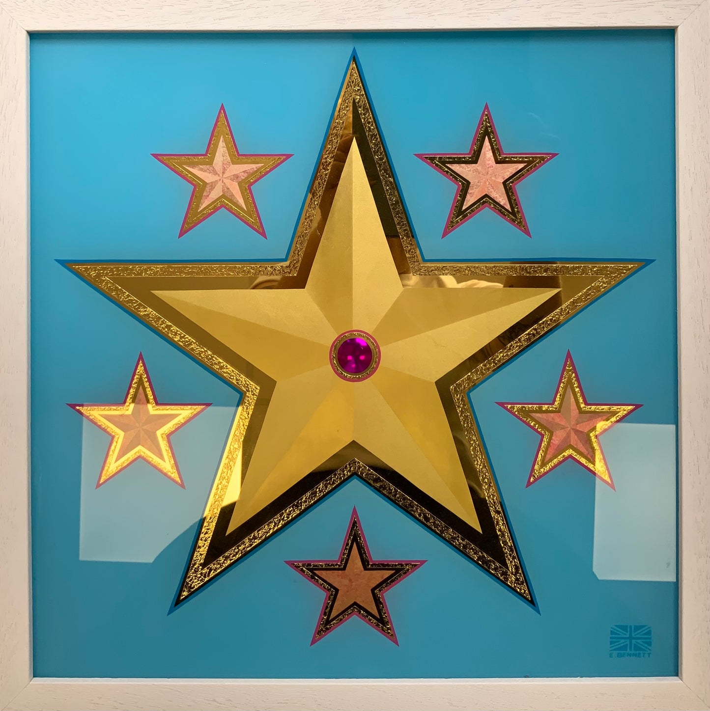 Lucky Star Cluster by Eddy Bennett