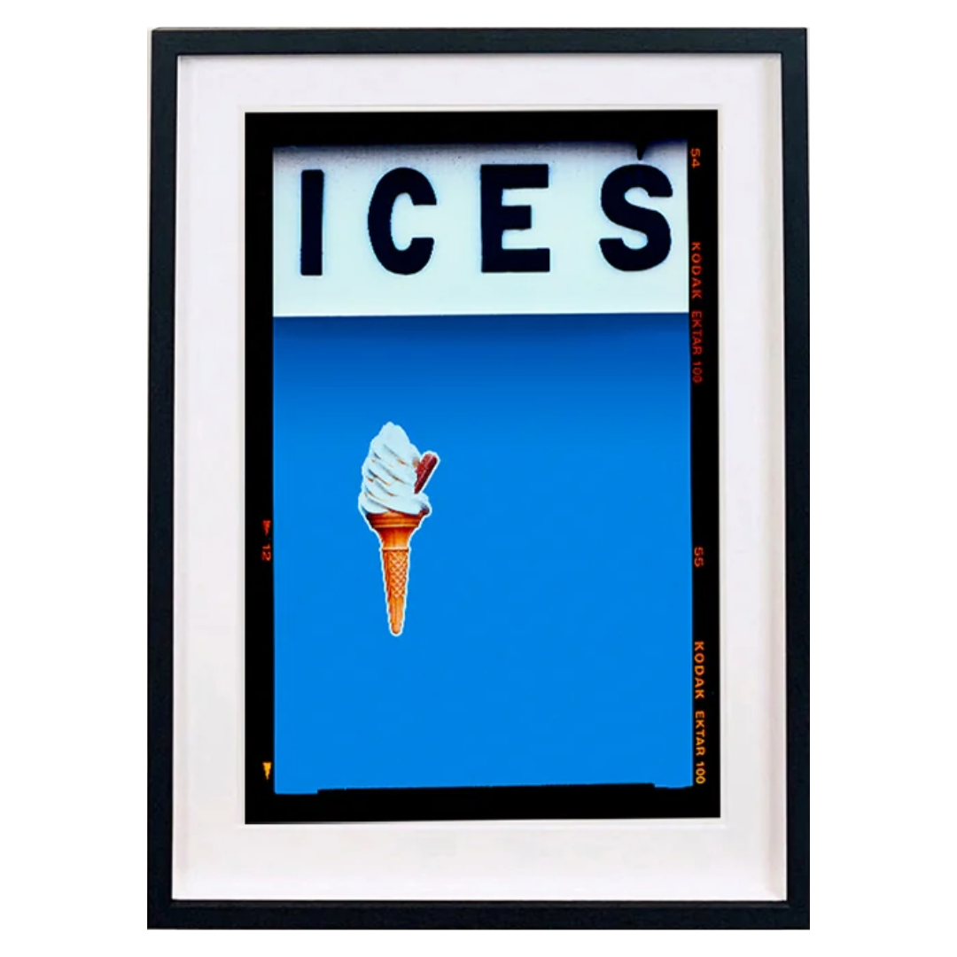 Ices Sky Blue Framed Richard Heeps