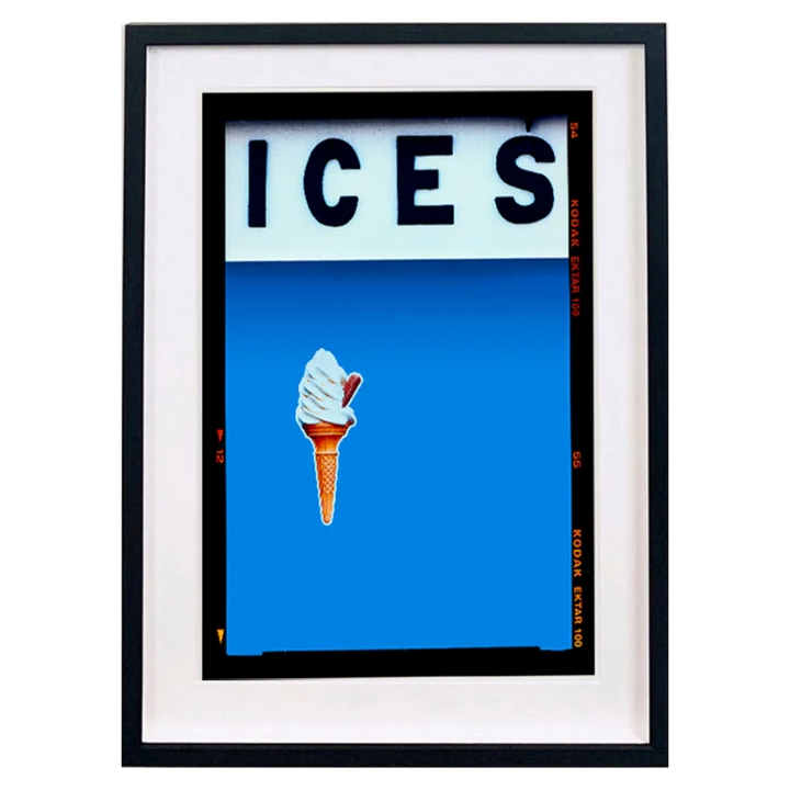 Ices Sky Blue Framed Richard Heeps