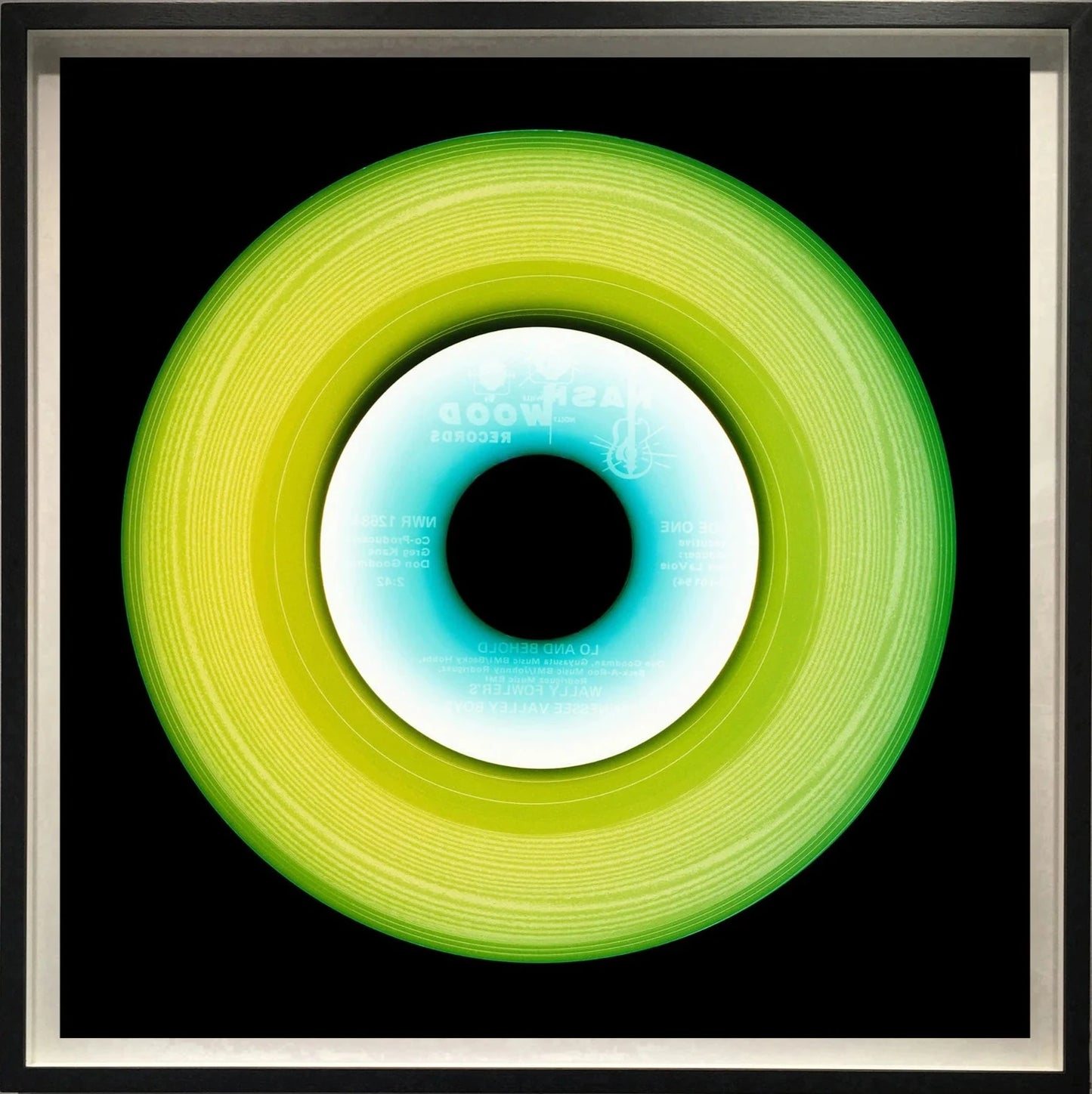 Vinyl Collection 'Side One (Lemon & Lime)', 2015 by Richard Heeps