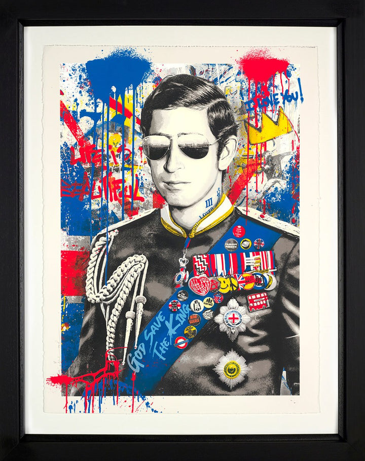 Long Live The King by Mr Brainwash