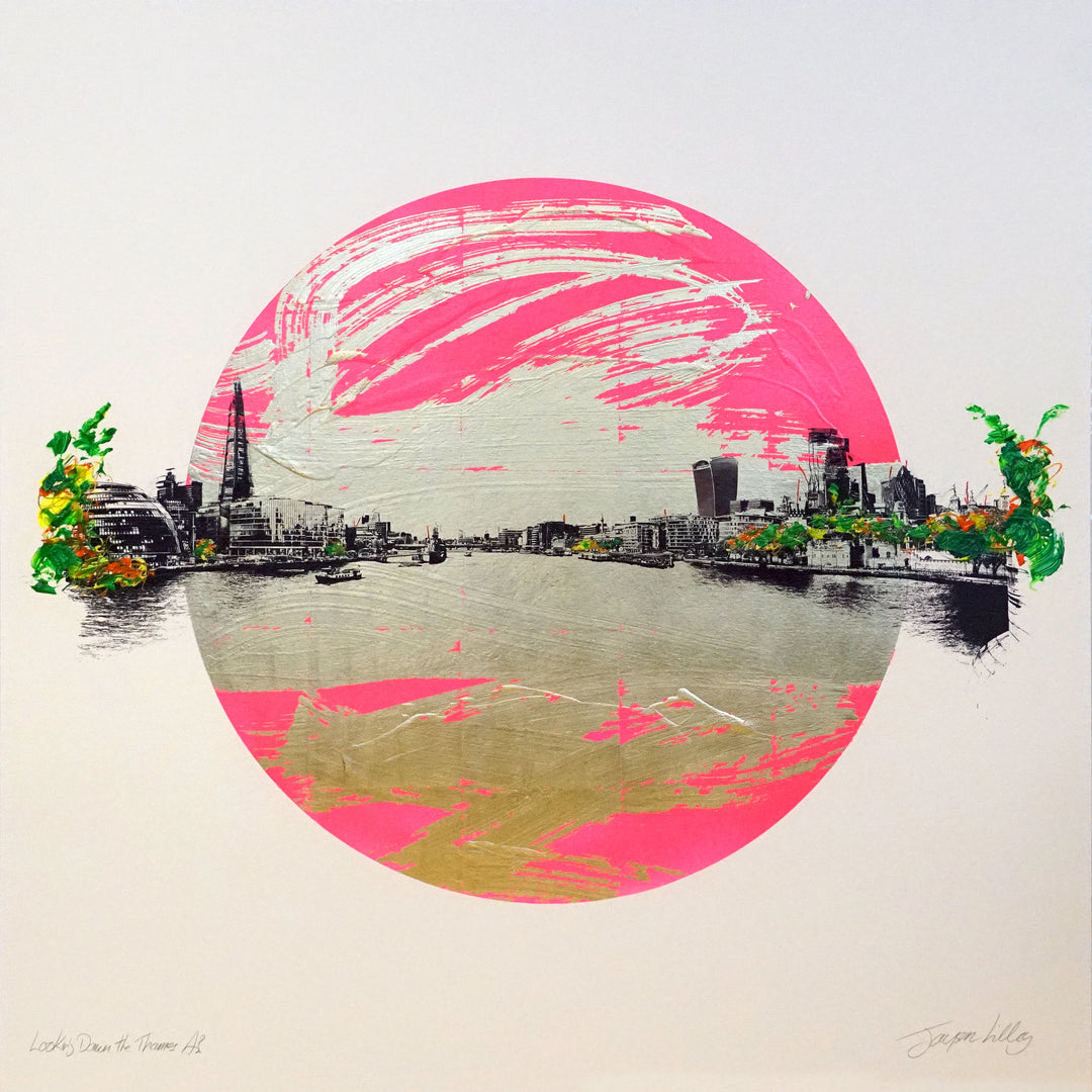 Looking Down the Thames by Jayson Lilley
