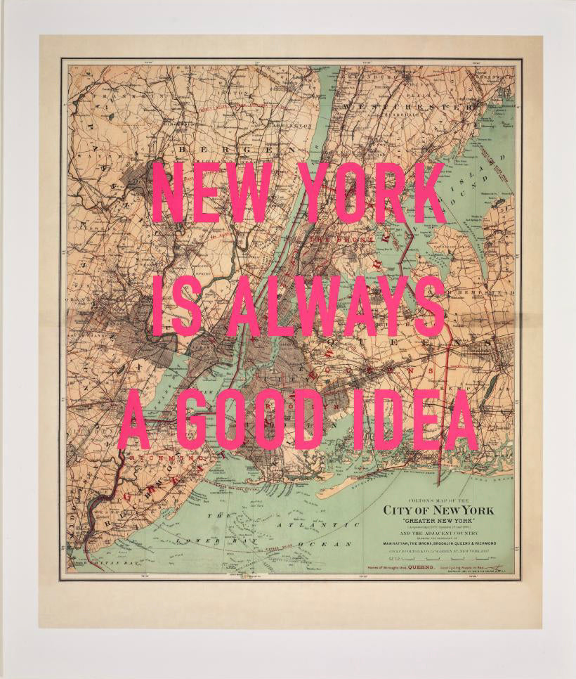 New York Is Always A Good Idea by The Real Hackney Dave available from Startle