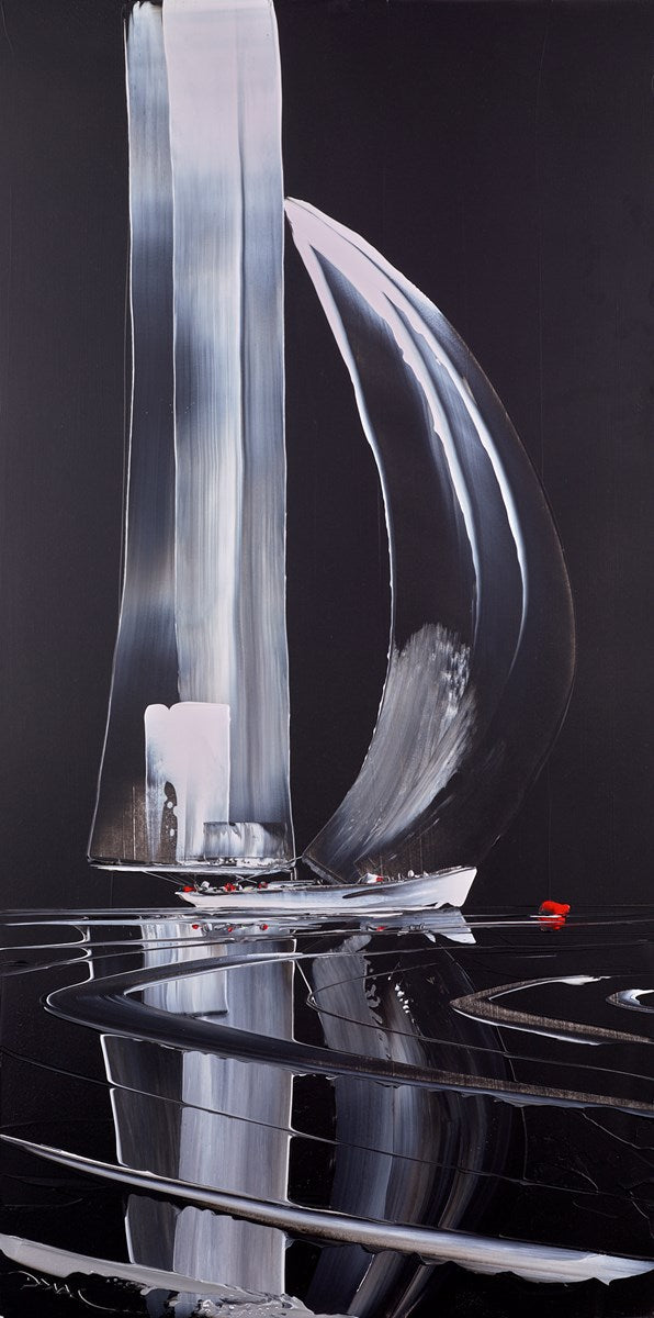 Night Time Sailing IV by Duncan MacGregor