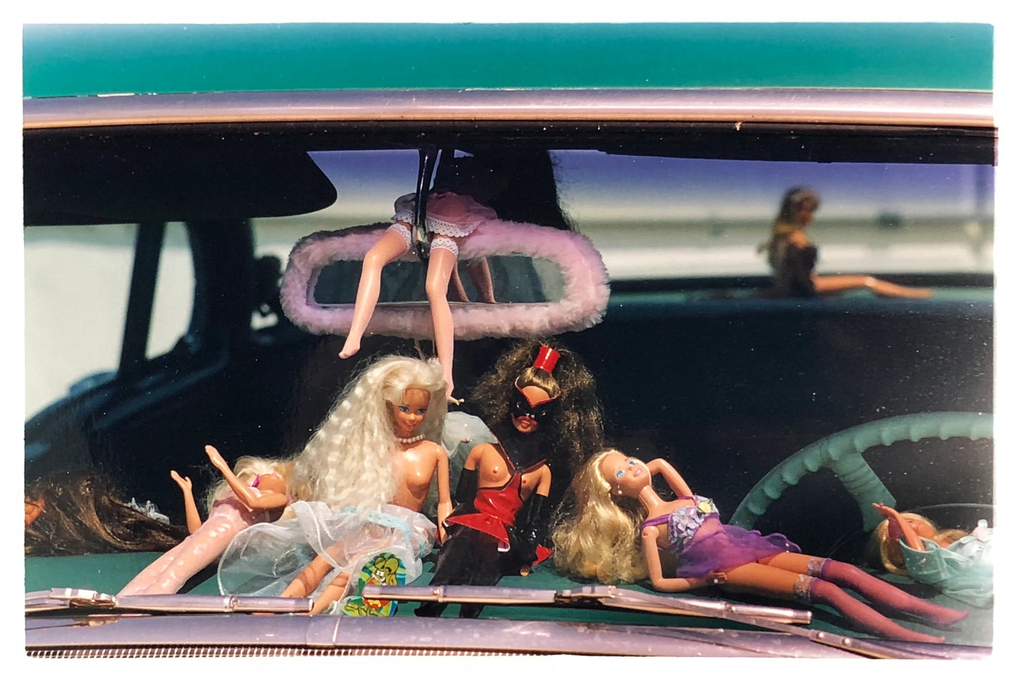 Oldsmobile & Sinful Barbie's, Las Vegas, Nevada, 2001 by Richard Heeps