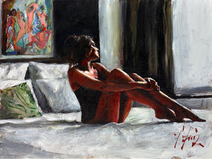 Olga y Les Demoiselles (Original) by Fabian Perez