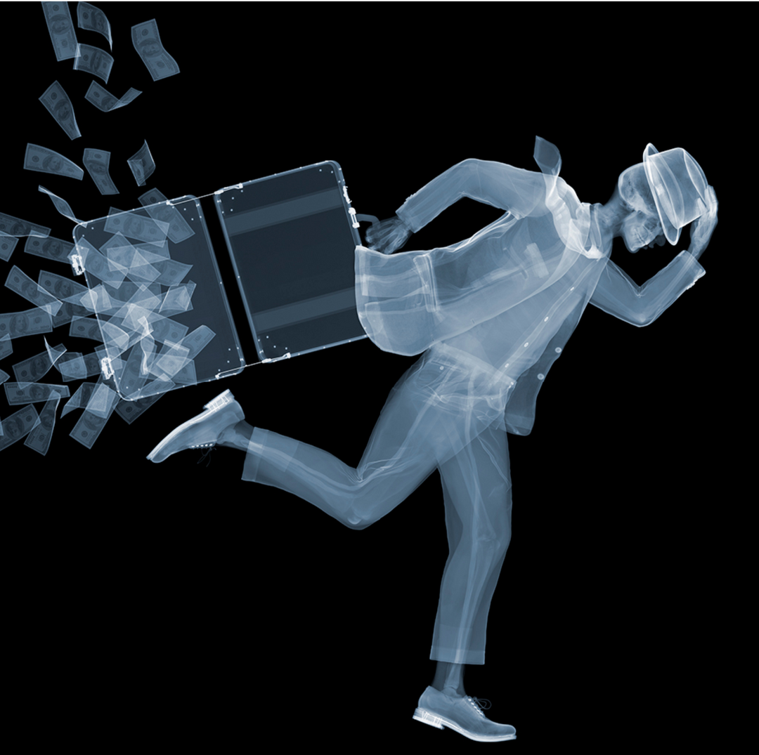 On the Run by Nick Veasey available from Startle