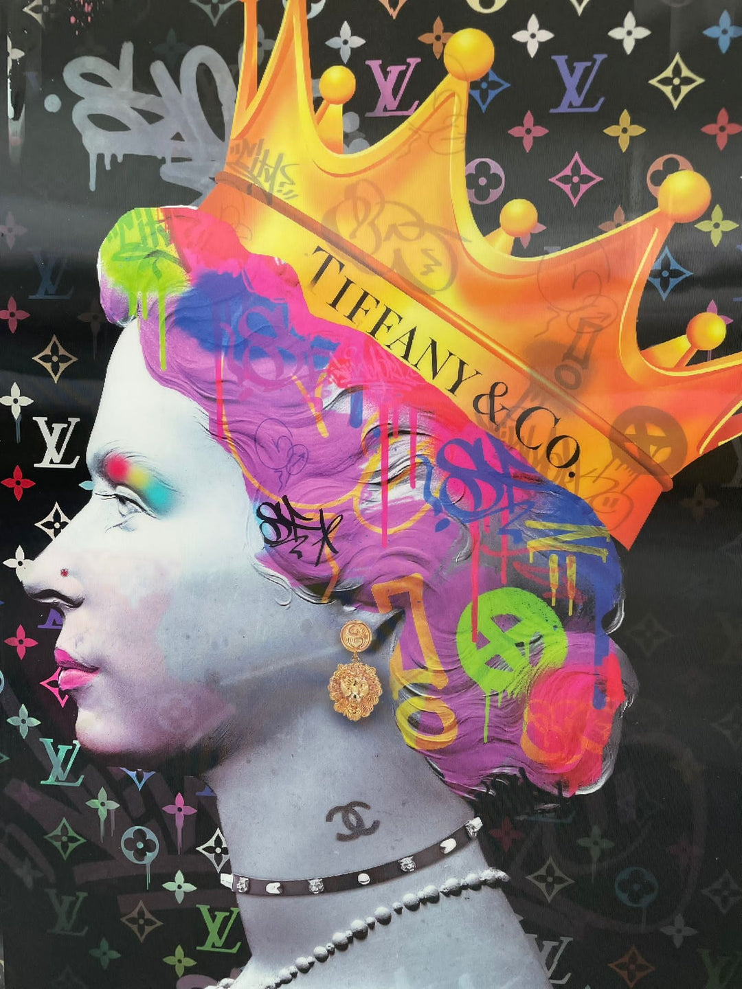 Covid Queen by Dan Pearce