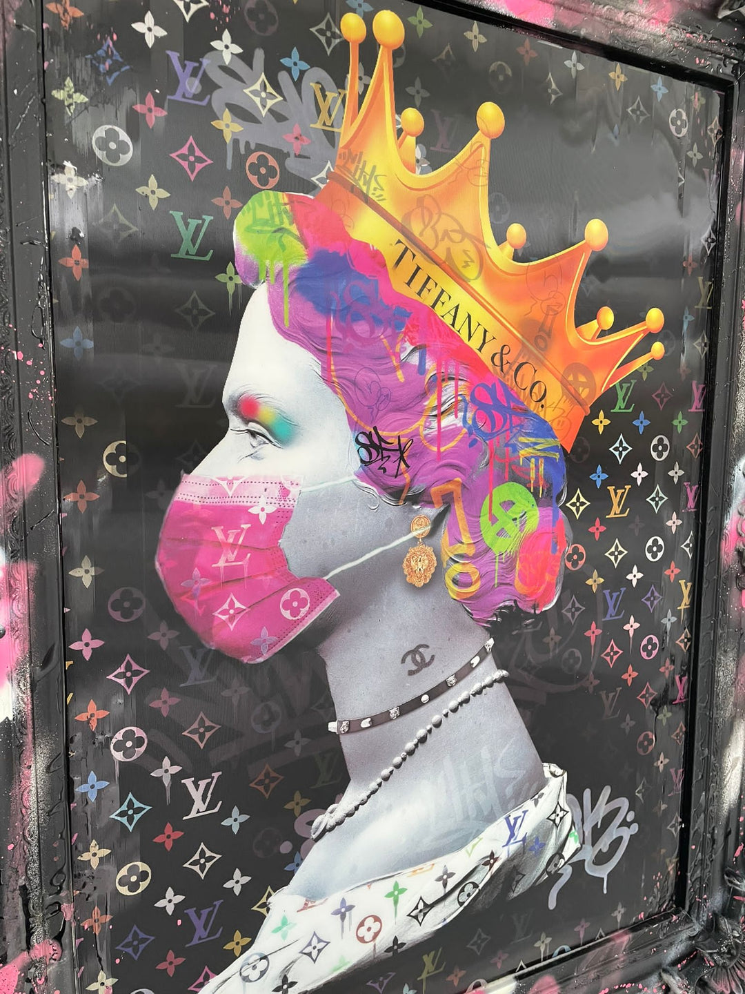 Covid Queen by Dan Pearce