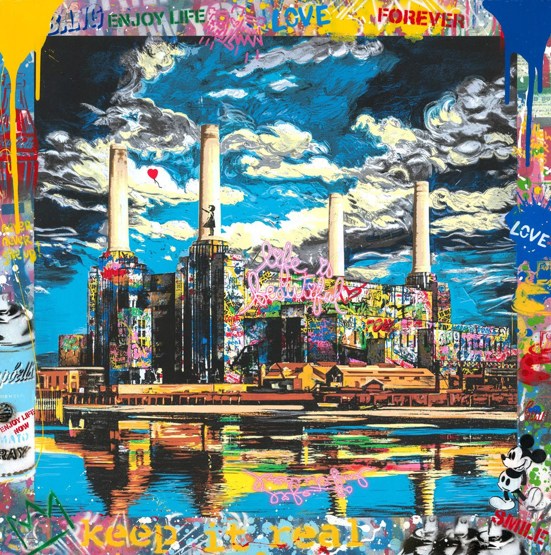 Power to the People Original from Mr Brainwash