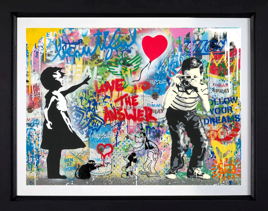 Pop Wall (Original) by Mr Brainwash