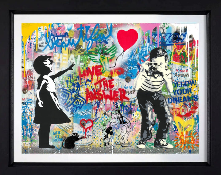 Pop Wall (Original) by Mr Brainwash