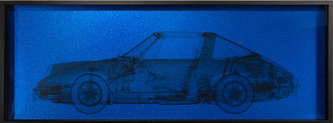 Porsche 911 Targa Metallic Blue by Nick Veasey