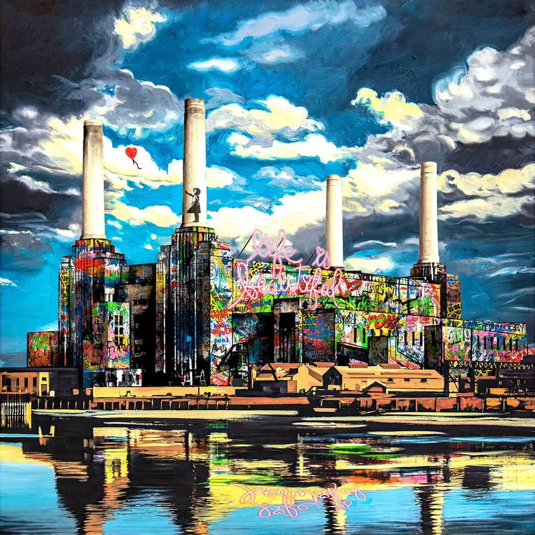 Power To The People by Mr Brainwash