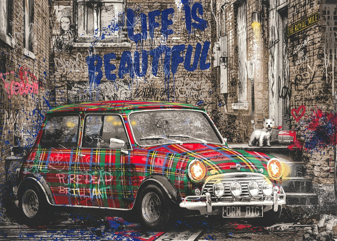 Pure Dead Brilliant by Mr Brainwash