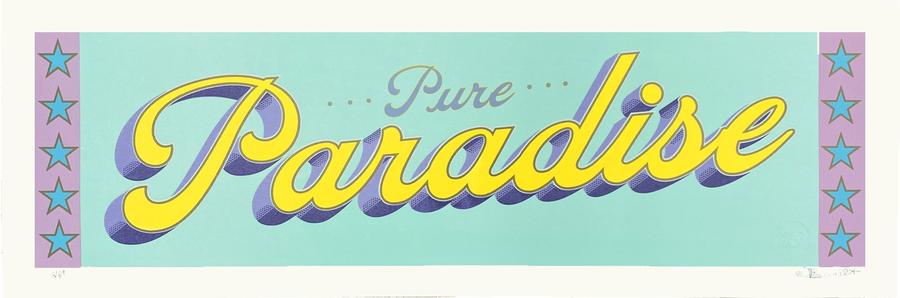 Pure Paradise (Aqua) by Eddy Bennett