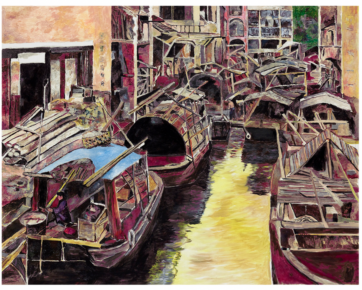 The Asia Series - Framed Portfolio of Four by Bob Dylan