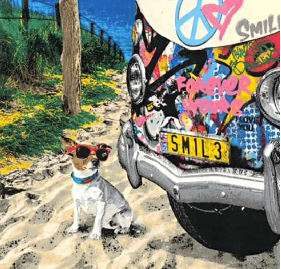 Let The Good Times Roll by Mr Brainwash