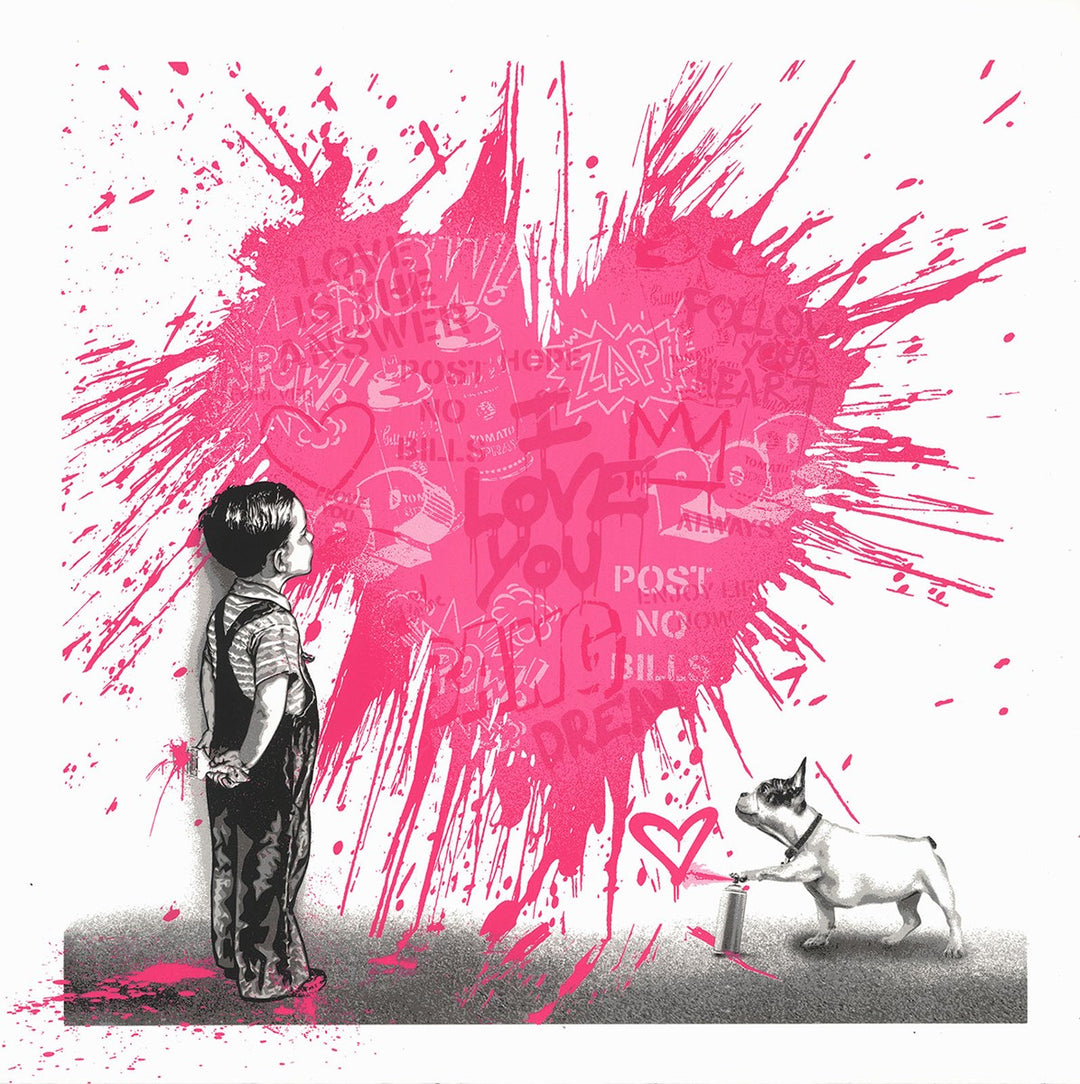 Share the Love by Mr Brainwash