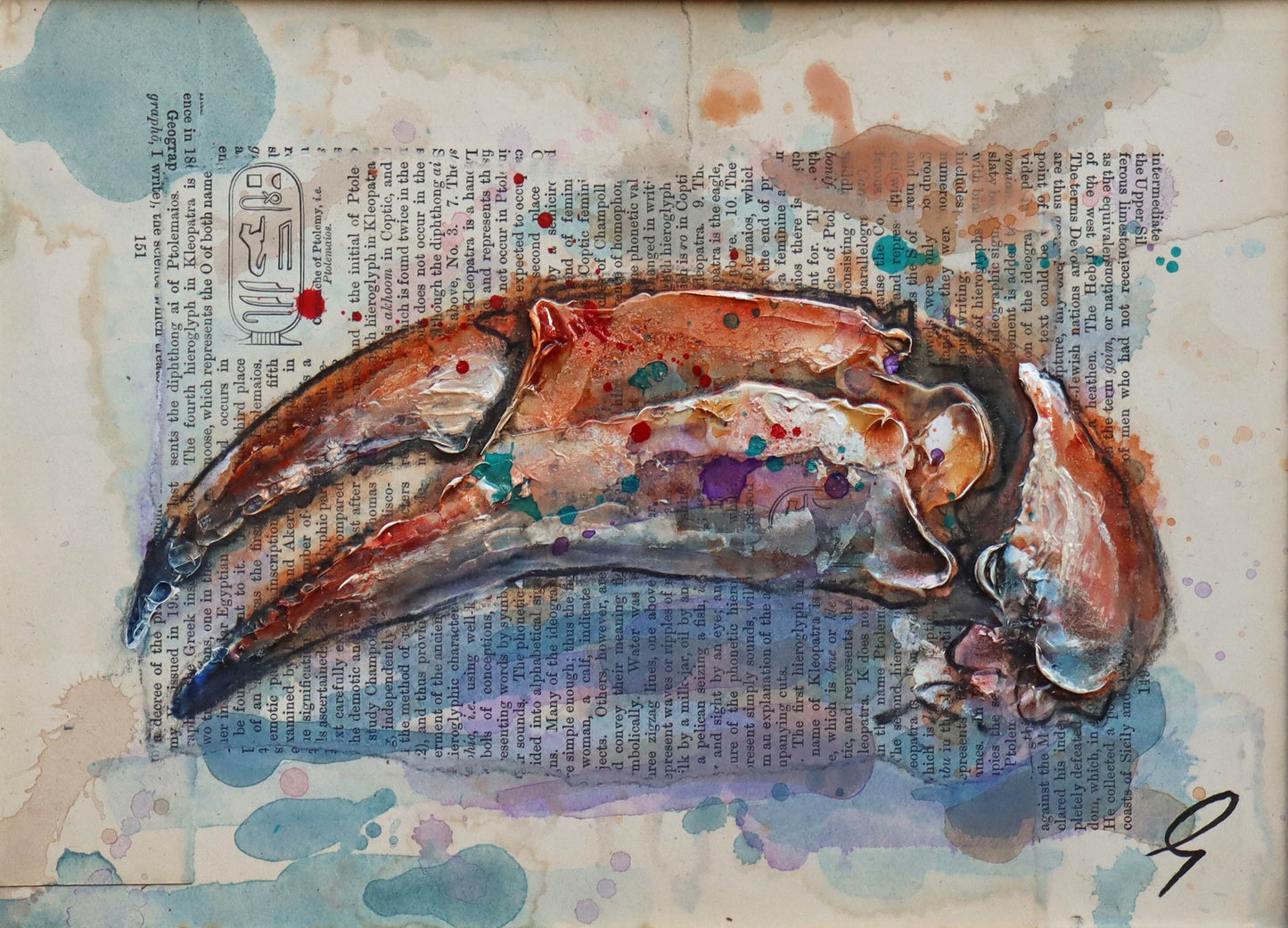 A Single Crab Claw by Giles Ward