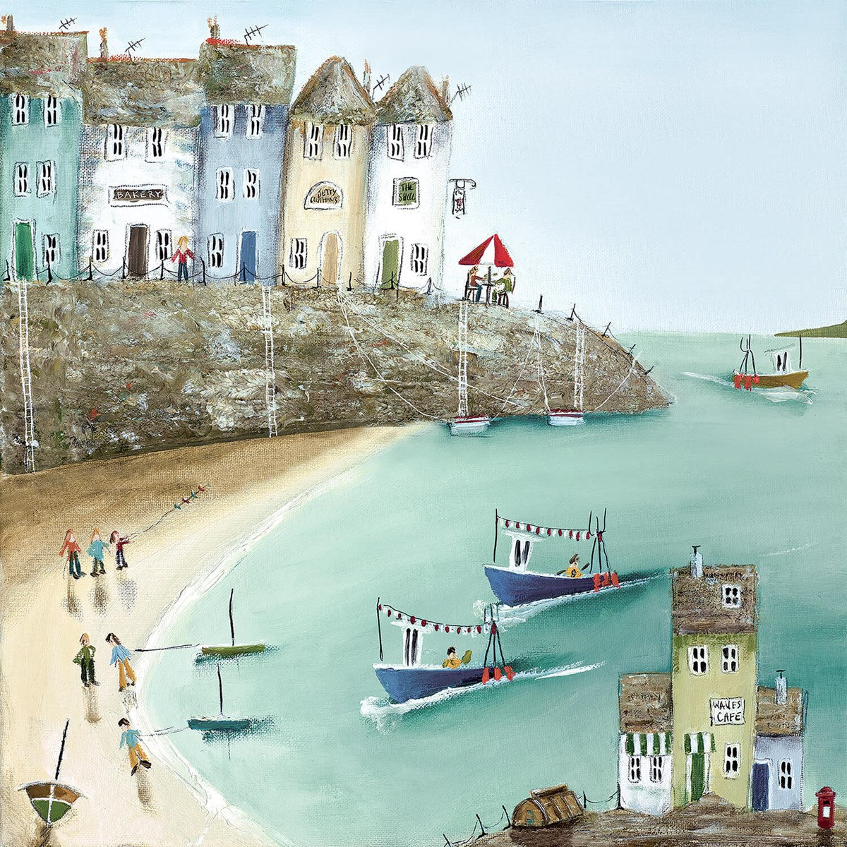 Waves Cafe by Rebecca Lardner