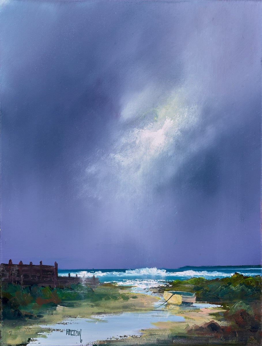Where the Sky meets the Estuary by Barry Hilton