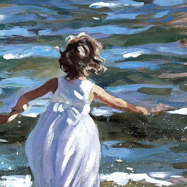 Dancing In The Surf by Sherree Valentine Daines