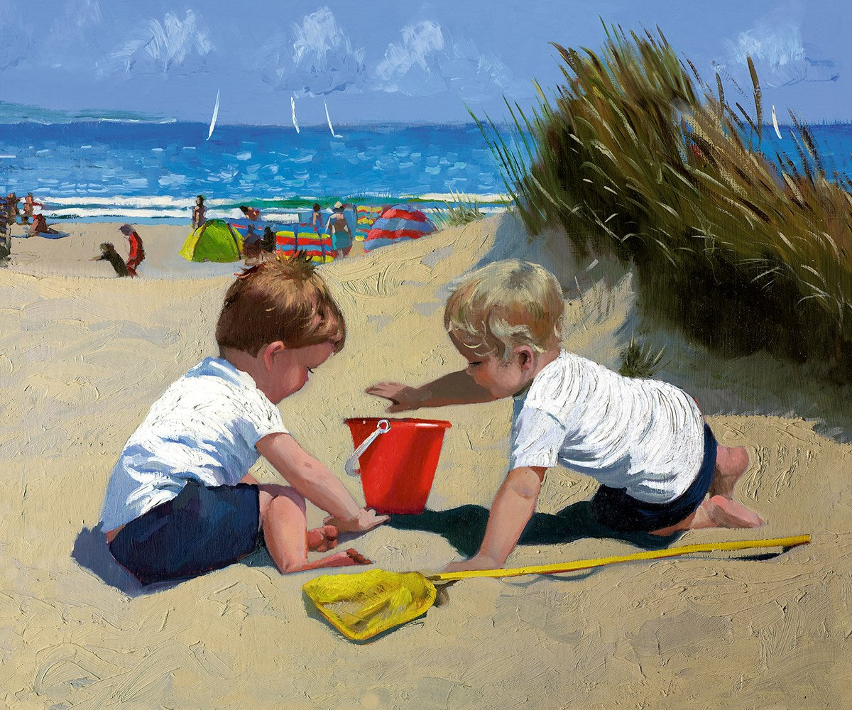 Playing Amongst The Dunes by Sherree Valentine Daines