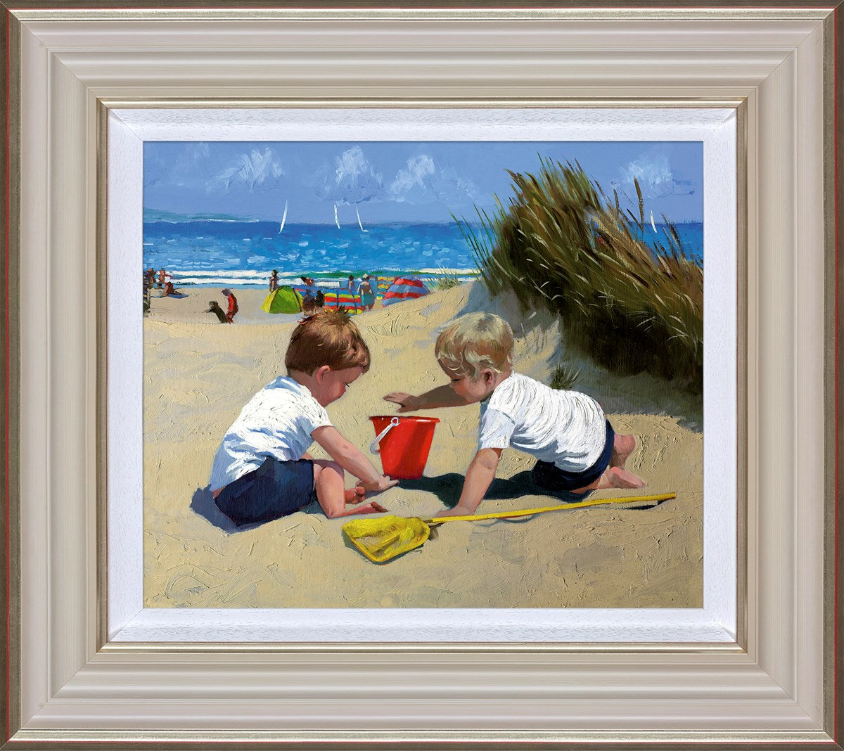 Playing Amongst The Dunes by Sherree Valentine Daines