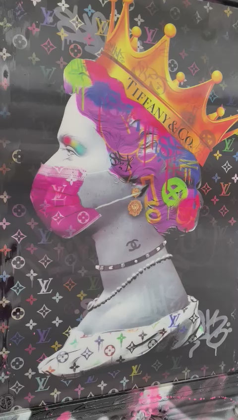 Covid Queen by Dan Pearce