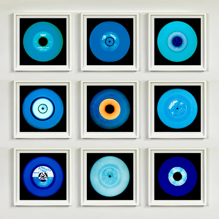 Vinyl Collection Nine Piece 'Blues' 3.0 Installation by Richard Heeps