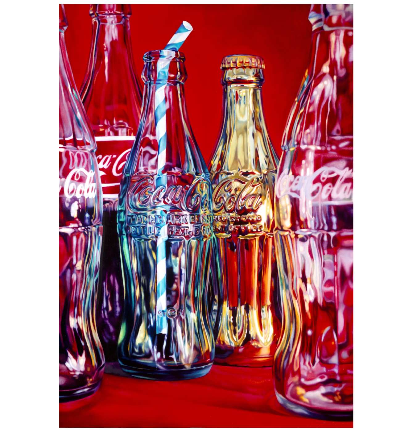 Coke and Stripey Straw by Kate Brinkworth