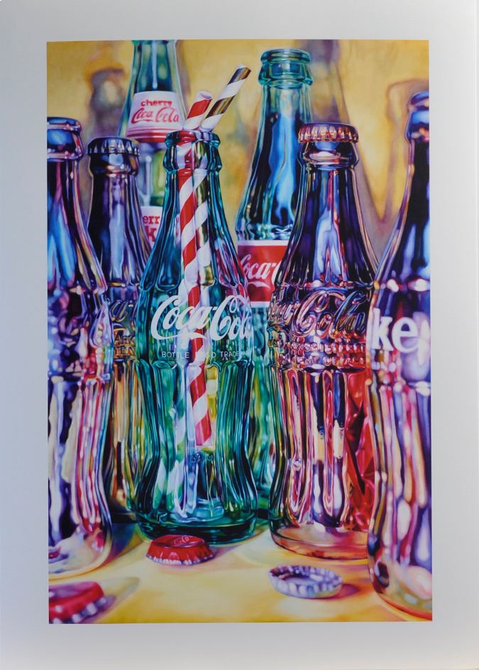 Golden Cherry Coke by Kate Brinkworth