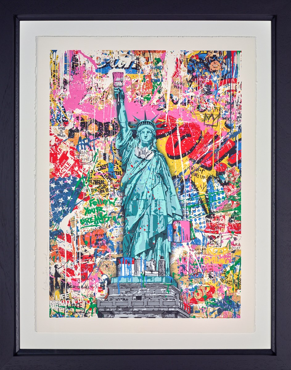 Liberty 22' by Mr Brainwash