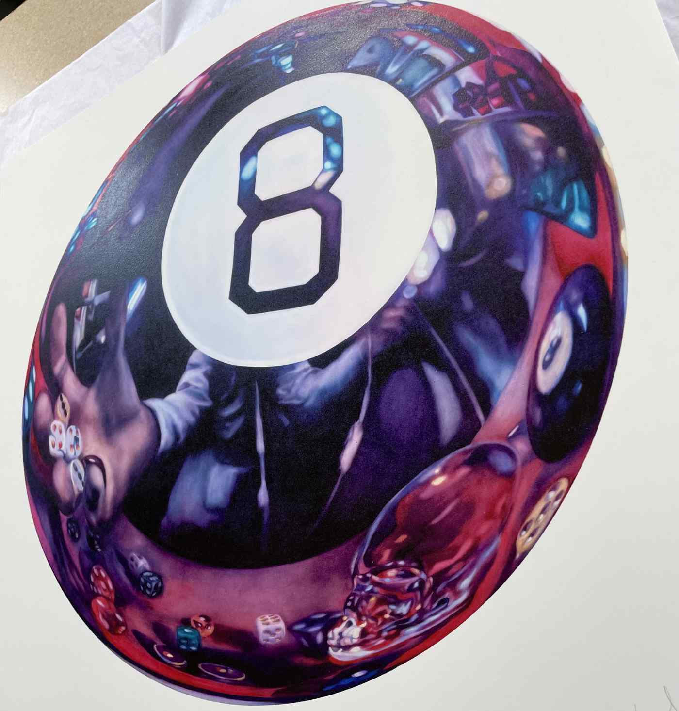 Magic 8 Ball by Kate Brinkworth