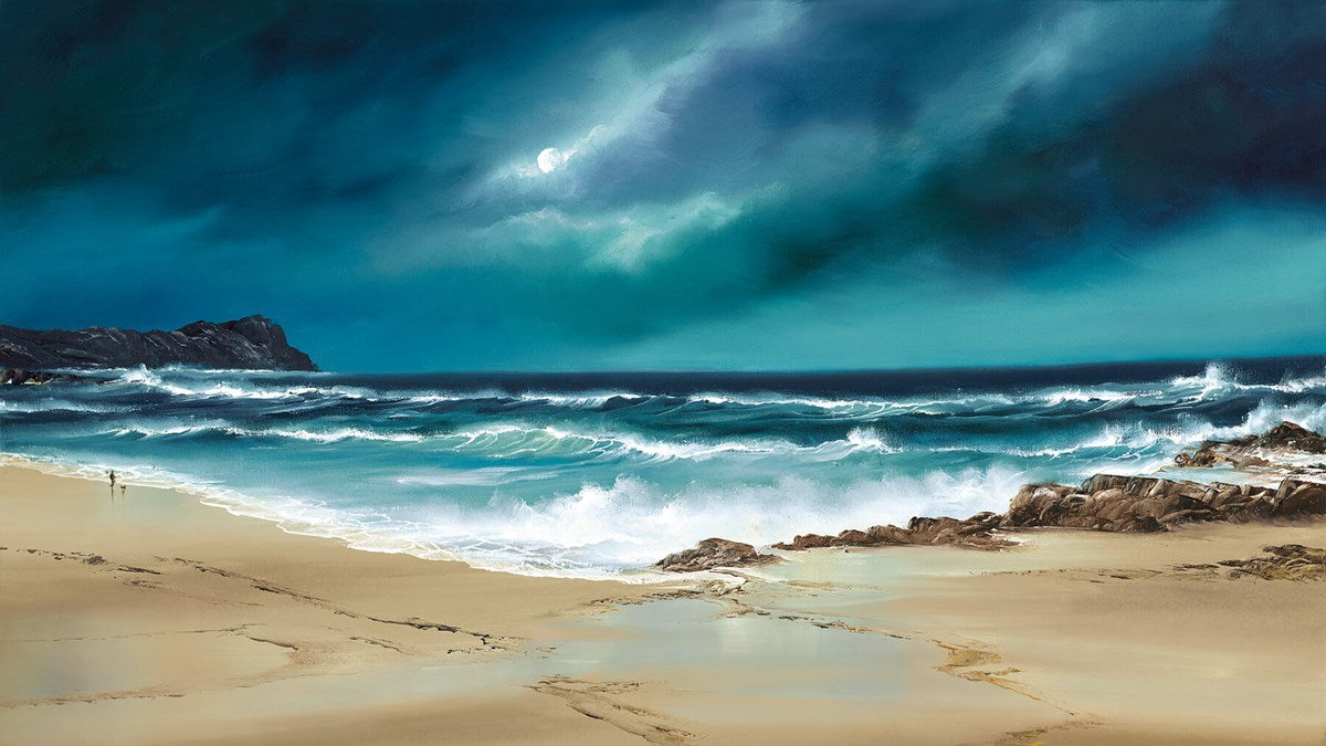 Moonlit Walk by Philip Gray