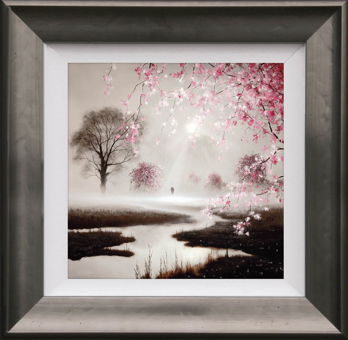 Through Blossom Fields II by John Waterhouse