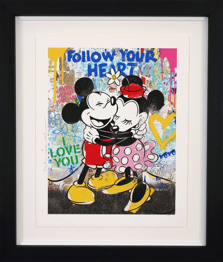 Forever Starts Here by Mr Brainwash