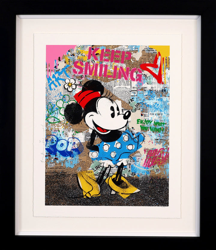 Forever Minnie by Mr Brainwash
