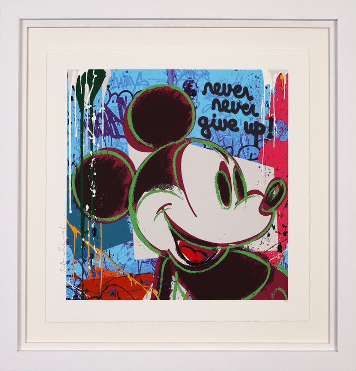 Bright Shades of Mickey by Mr Brainwash
