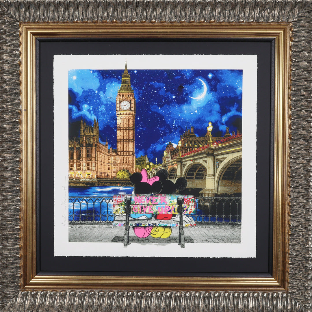 A Sky Full of Promise by Mr Brainwash limited edition print framed